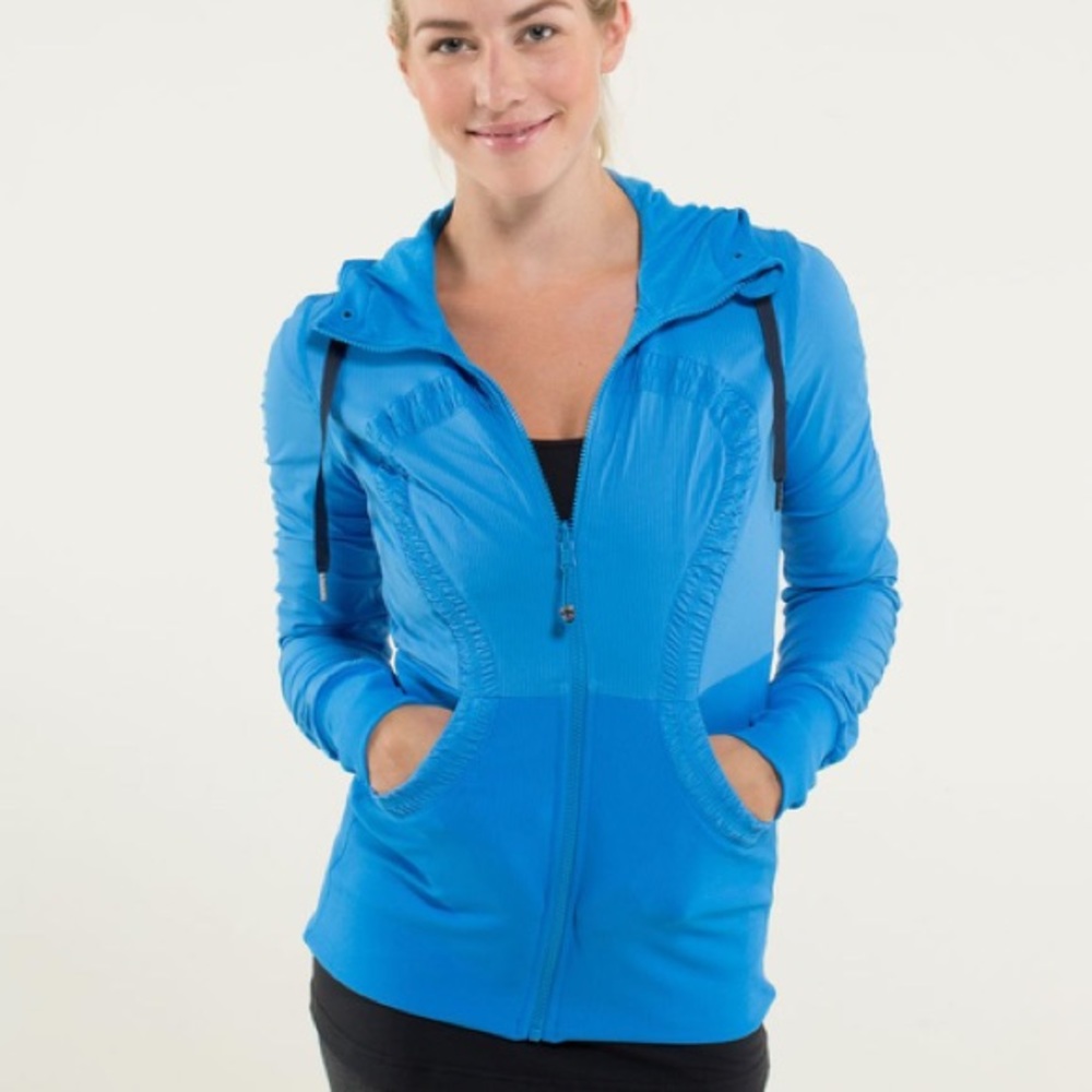 Lululemon Dance Studio Jacket Reversible Cornflowe